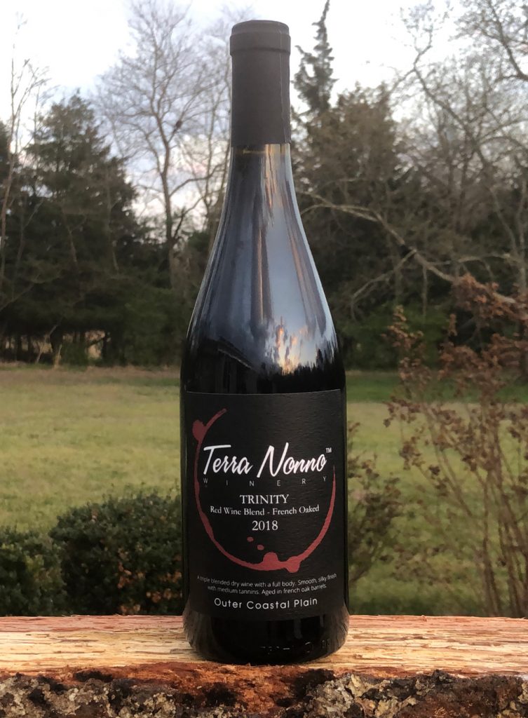 Trinity Red Wine Blend (French Oaked) Terra Nonno Winery